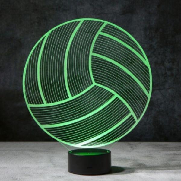 Luminária Decoração 3D Voleibol + Frete Grátis + Envio Imediato + Brinde