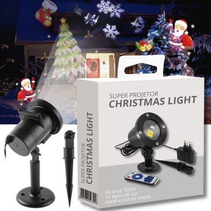 Leve + 1 Projetor Christmas Light Laser de R$ 299,00 por Apenas R$ 149,00