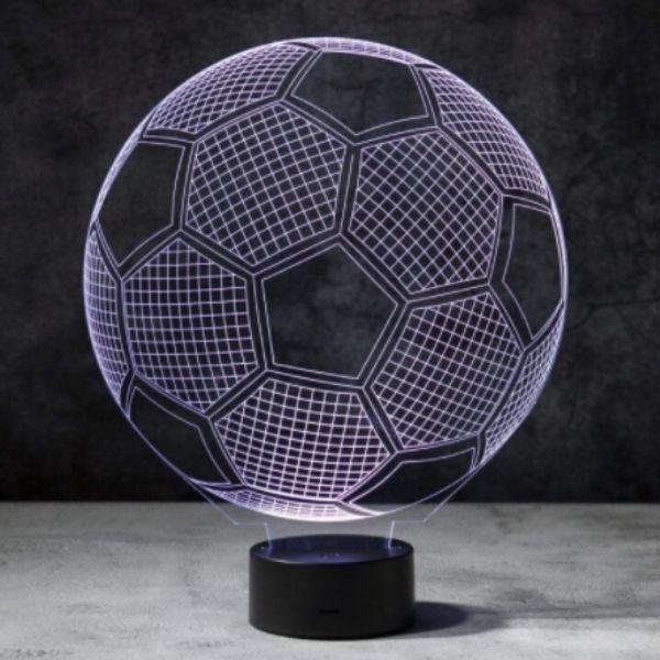 Luminária Decoração 3D Futebol + Frete Grátis + Envio Imediato + Brinde