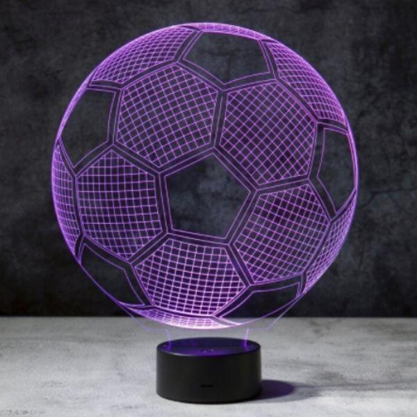 Luminária Decoração 3D Futebol + Frete Grátis + Envio Imediato + Brinde