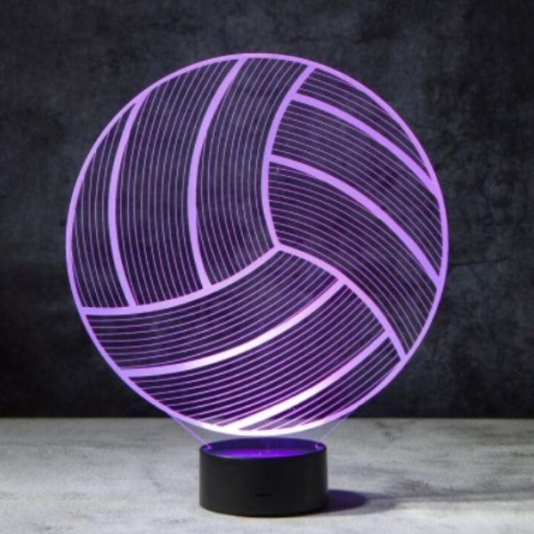 Luminária Decoração 3D Voleibol + Frete Grátis + Envio Imediato + Brinde
