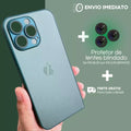 Capa Platinum NanoPRO® Case iPhone Vidro Temperado Fosco + Frete Grátis + Envio Imediato + Brinde