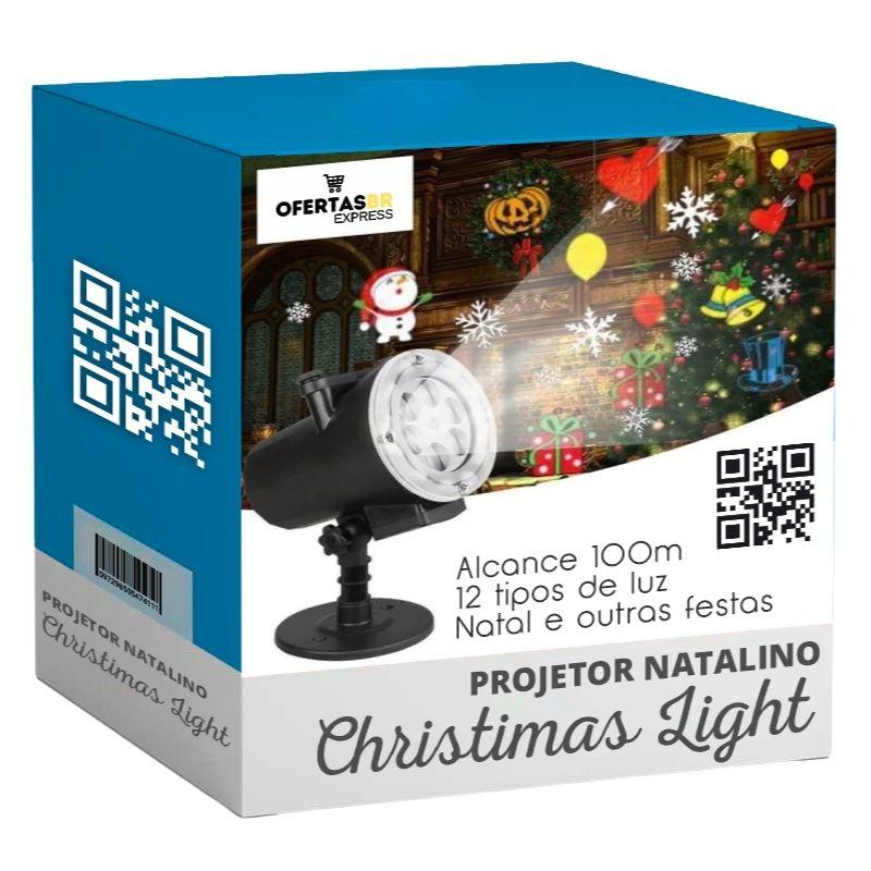 Projetor Christmas Light Laser Resistente à Água Original + Frete Grátis + Envio Imediato + Brinde BlackFriday1
