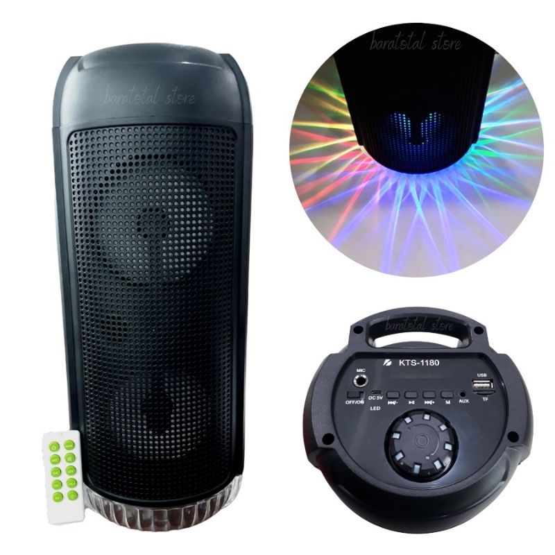 Caixa de Som Amplificada JBL Torre Party 100 Beats Karaoke Wireless Bluetooth LED Light Portátil
