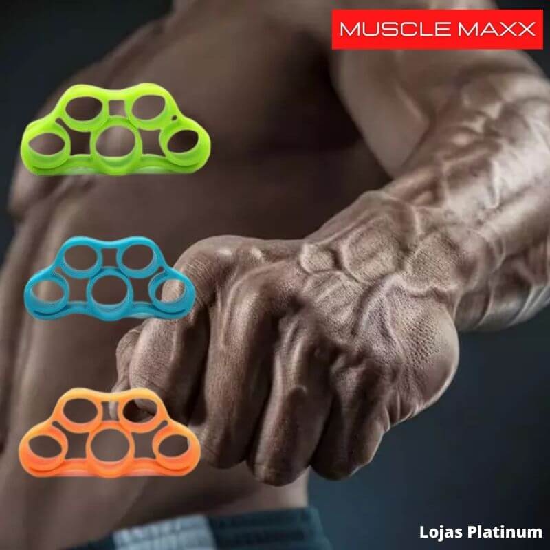 Muscle Maxx - Fortalecedor de Dedo Punho Braço + Brinde - FRETE GRÁTIS - Envio Imediato